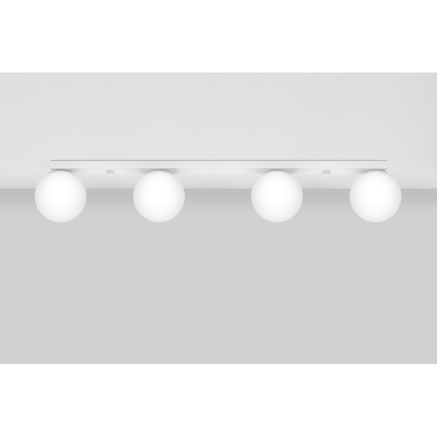 Ceiling light YOLI 4xG9/12W/230V white