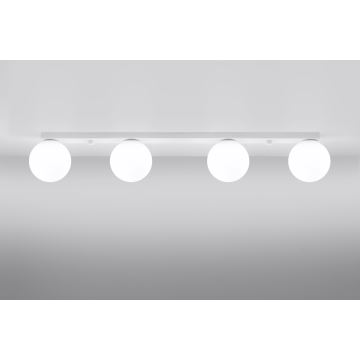 Ceiling light YOLI 4xG9/12W/230V white