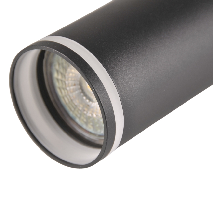 Spotlight for rail system PARIS 1xGU10/10W/230V black