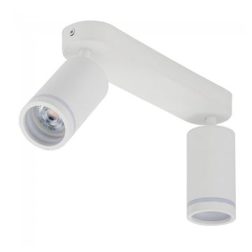 Spotlight JET 2xGU10/10W/230V white