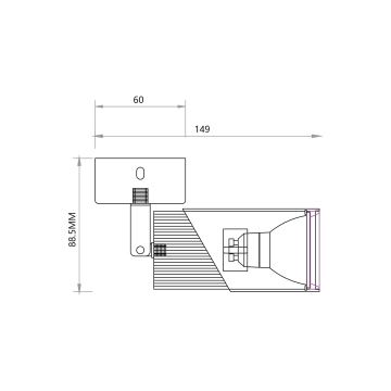 Spotlight NEO 1xGU10/8W/230V white