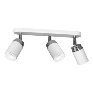 Spotlight RENO 3xGU10/8W/230V white/chrome