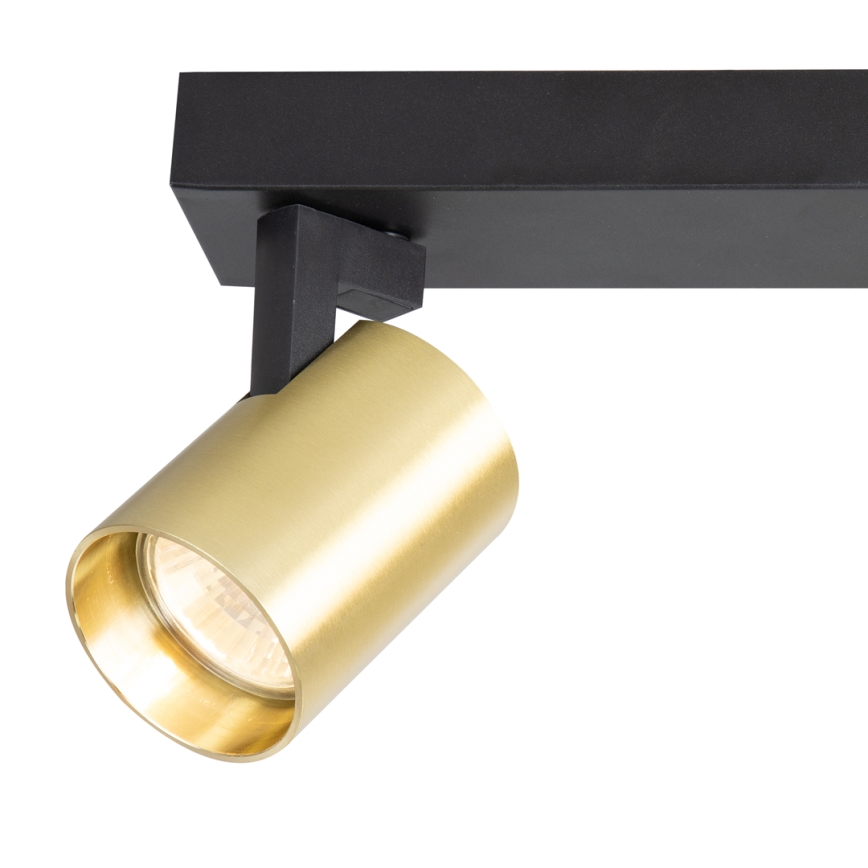 Spotlight VOLF 2xGU10/10W/230V gold/black