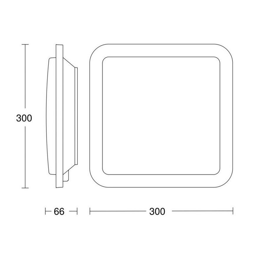 Steinel 052539 - LED Ceiling light with sensor LED/9,5W/230V