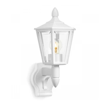Steinel 069186 - Outdoor wall light L 15 1xE27/60W/230V IP44 white