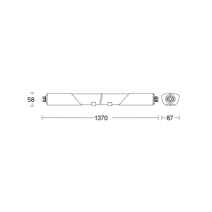 Steinel 079178 - LED Heavy-duty light with a sensor RS PRO CONNECT 5100 SL LED/30W/230V IP66