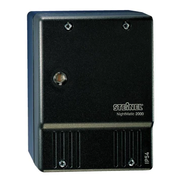 STEINEL 550318 - Dusk switch NightMatic 2000 black IP54