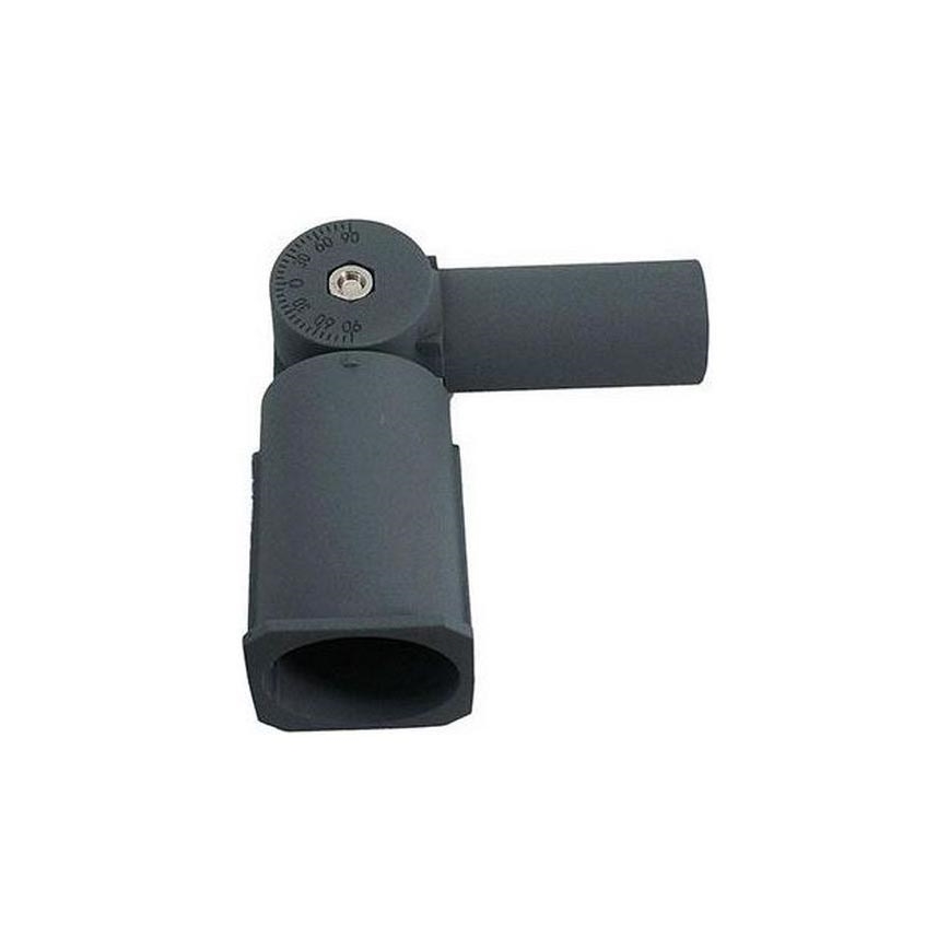 Street lamp holder with d. 50 mm anthracite IP44