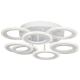 Surface-mounted chandelier 8xLED/18W/230V white