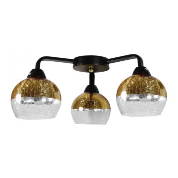 Surface-mounted chandelier CROMINA 3xE27/60W/230V