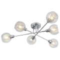 Surface-mounted chandelier DIXI 6xE14/40W/230V