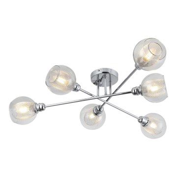 Surface-mounted chandelier DIXI 6xE14/40W/230V