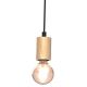 Surface-mounted chandelier VIGA 5xE27/60W/230V wood