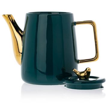 Tea service NOAH green/gold