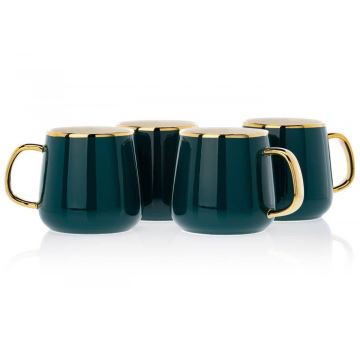 Tea service NOAH green/gold