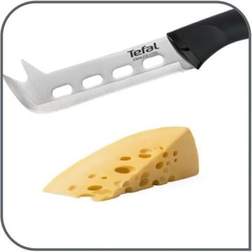 Tefal - Stainless steel cheese knife COMFORT 12 cm chrome/black