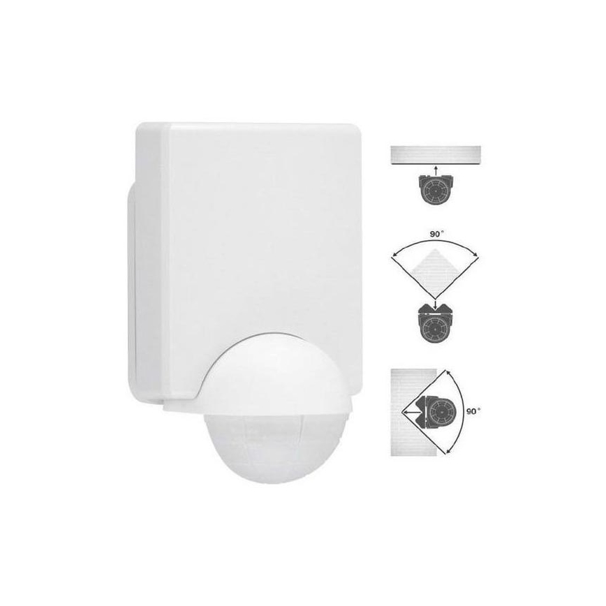 Telefunken 306006TF - Outdoor motion sensor 240° IP44 white