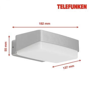 Telefunken 312204TF - LED Outdoor wall light LED/14W/230V IP44