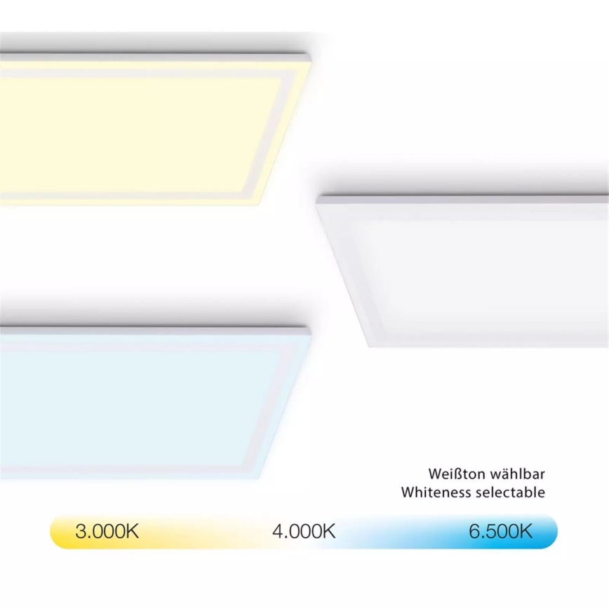 Telefunken 321706TF - LED RGB Dimmable panel LED/24W/230V 3000-6500K + remote control