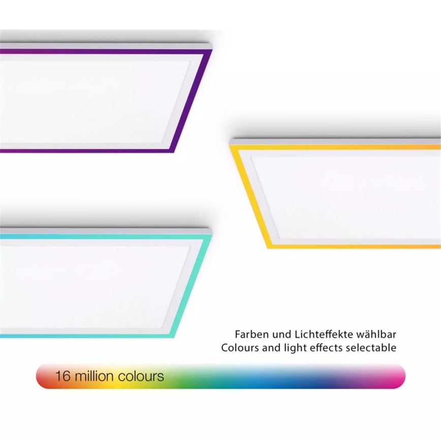 Telefunken 321706TF - LED RGB Dimmable panel LED/24W/230V 3000-6500K + remote control