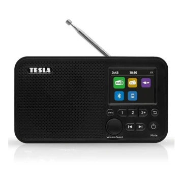 TESLA Electronics - Radio DAB+ FM 5W/1800 mAh black