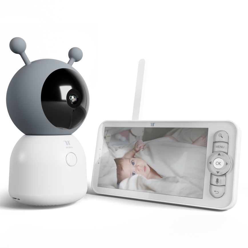 TESLA Smart - Smart rechargeable baby monitor 3000 mAh Wi-Fi