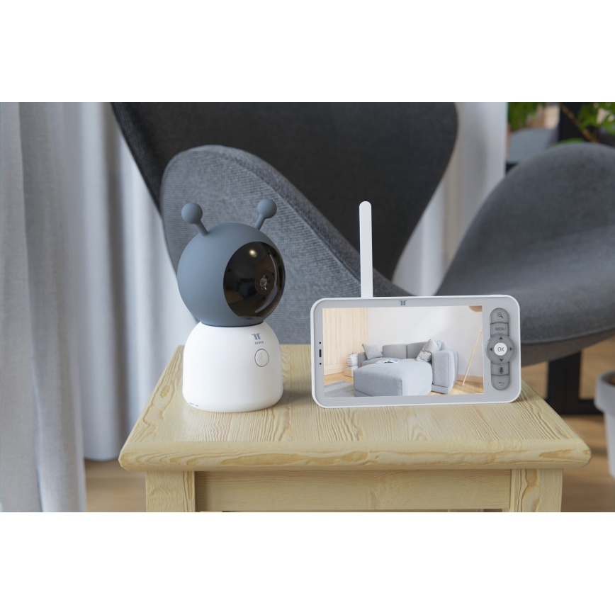 TESLA Smart - Smart rechargeable baby monitor 3000 mAh Wi-Fi