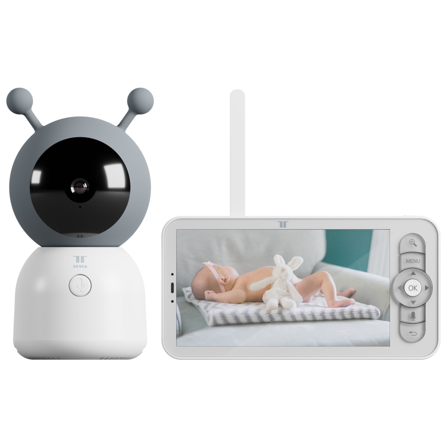 TESLA Smart - Smart rechargeable baby monitor 3000 mAh Wi-Fi