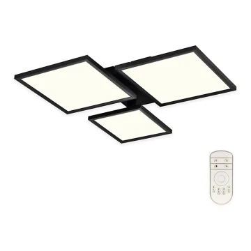 Top Light - LED Dimmable surface-mounted chandelier MERKUR LED/50W/230V 3000-6500K black + remote control