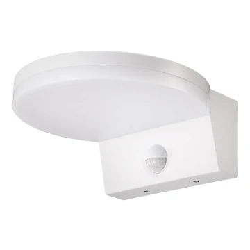 Top Light - LED Outdoor wall light with a sensor NOVARA LED/15W/230V IP65 white
