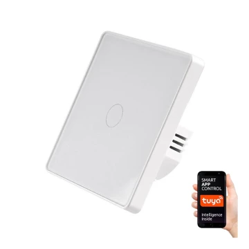 Touch switch 1-pole SMART 800W/230V white Wi-Fi Tuya