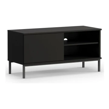 TV table ERISTI 50x100,8 cm black