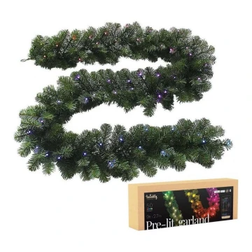 Twinkly - LED RGB Dimmable Christmas decoration PRE-LIT GARLAND 50xLED 6,2m Wi-Fi