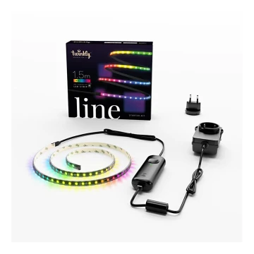 Twinkly - LED RGB Dimmable strip LINE 100xLED 1,5 m Wi-Fi