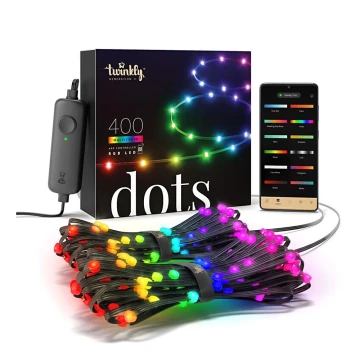Twinkly - LED RGB Outdoor dimmable strip DOTS 400xLED 20 m IP44 Wi-Fi