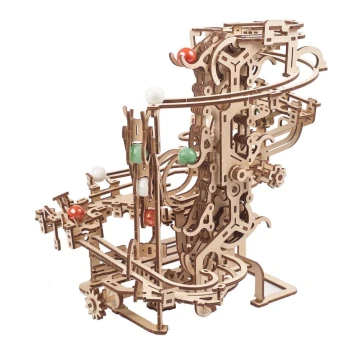 Ugears - 3D wooden mechanical puzzle Marble run chain
