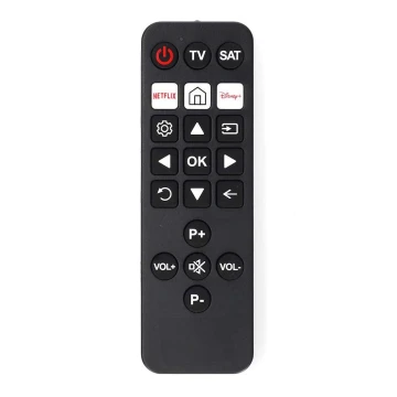 Universal remote control for TV