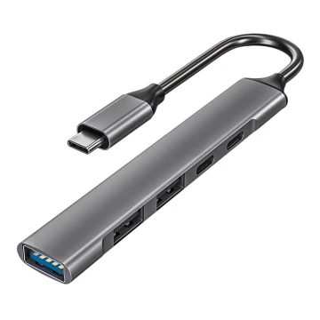 USB-C hub 5in1 Power Delivery 100W