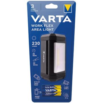 Varta 17648101421 - LED Portable flashlight WORK FLEX AREA LIGHT LED/3xAA IP54