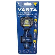 Varta 18648101421 - LED Dimmable headlamp with sensor WORK FLEX LED/3xAAA IP54