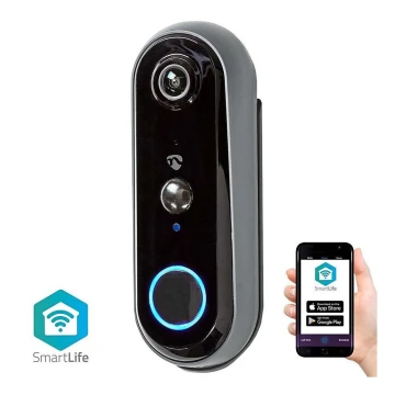 Video doorbell with motion sensor Full HD 1080p 5200 mAh Wi-Fi IP54