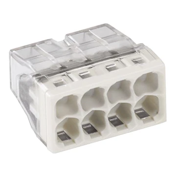 WAGO 2273-208 - Junction box terminal COMPACT 8x2,5 450V white