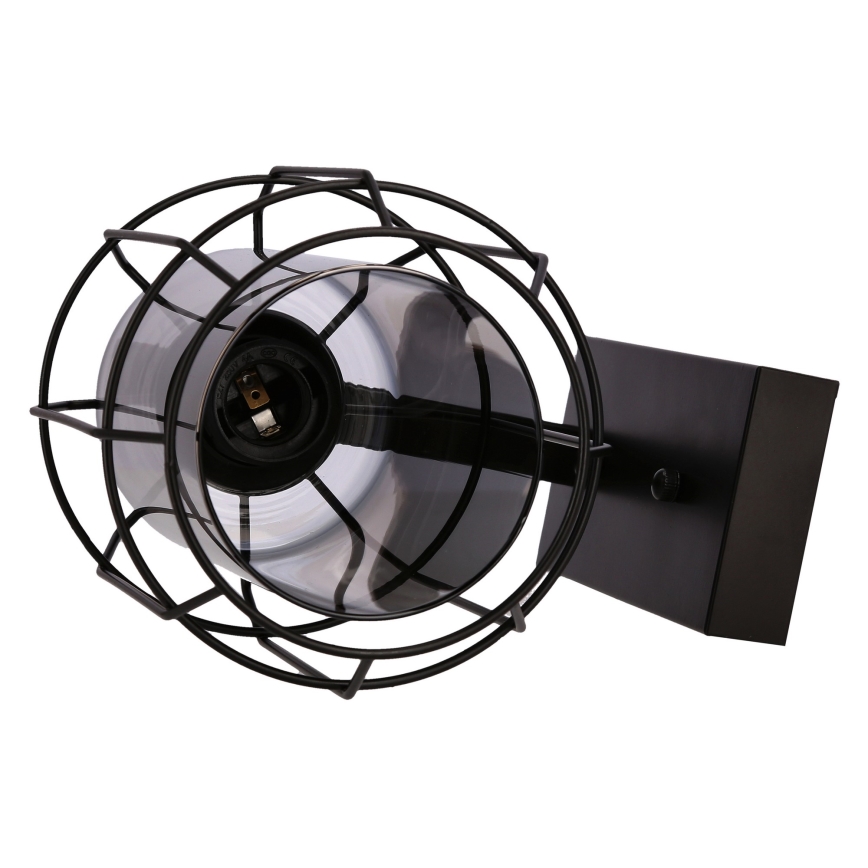 Wall lamp JONERA 1xE27/40W/230V black