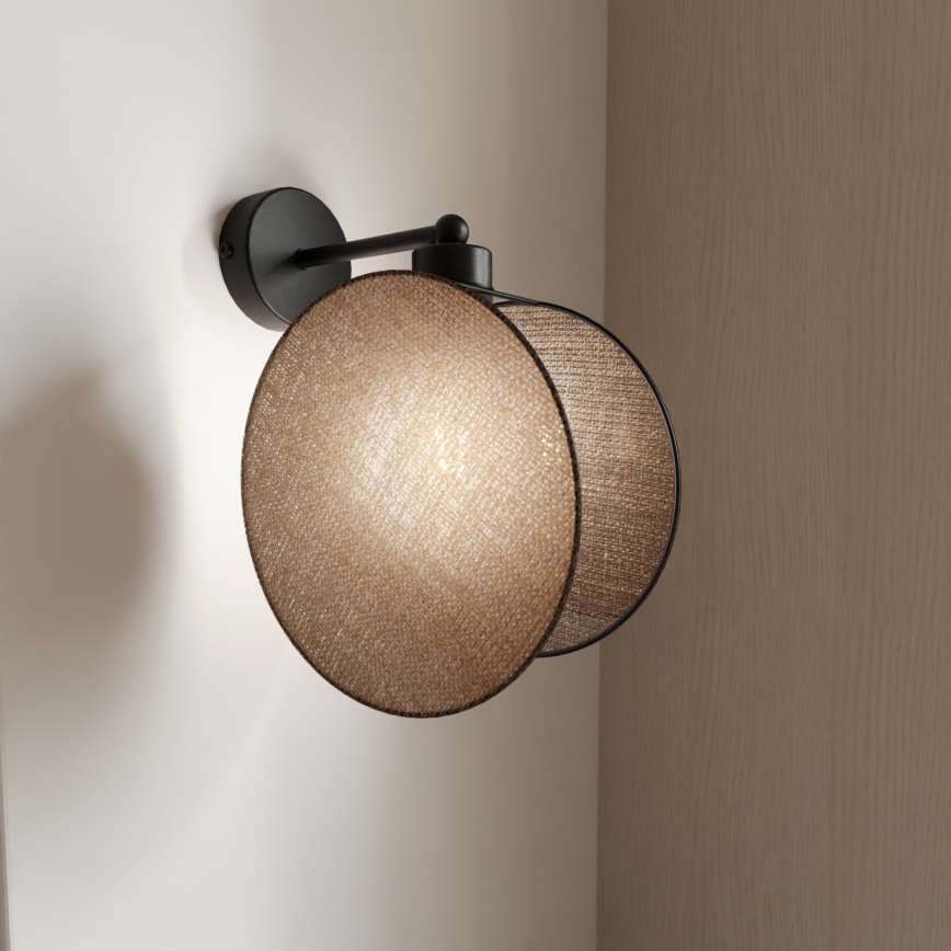 Wall lamp MOTIF 1xE27/15W/230V beige