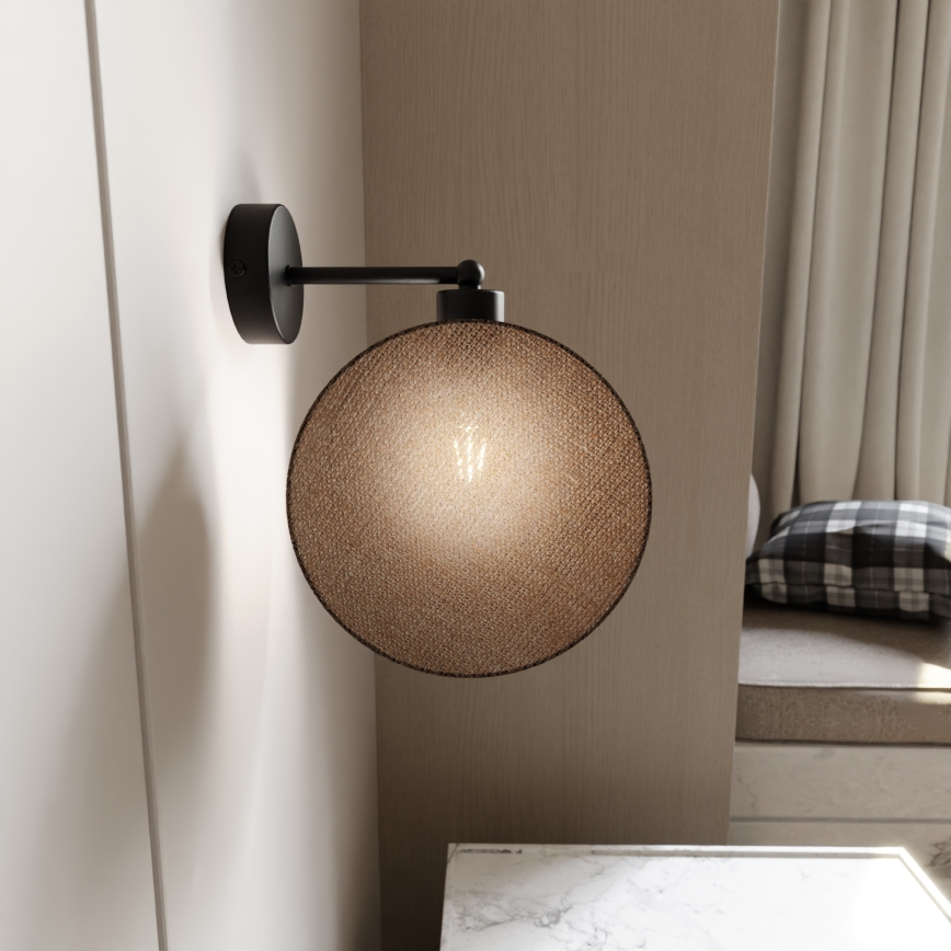 Wall lamp MOTIF 1xE27/15W/230V beige