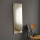 Wall mirror 105x35 cm silver