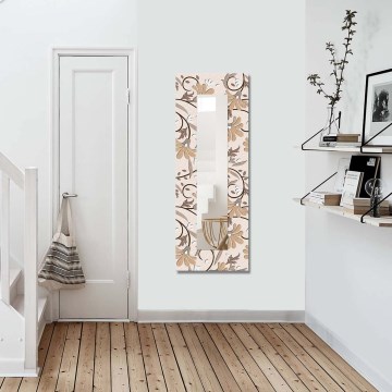 Wall mirror 120x40 cm blooms