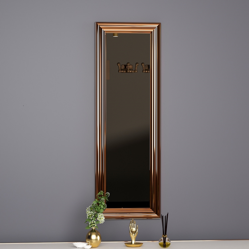 Wall mirror BOSS 90x30 cm bronze