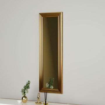 Wall mirror BOSS 90x30 cm gold