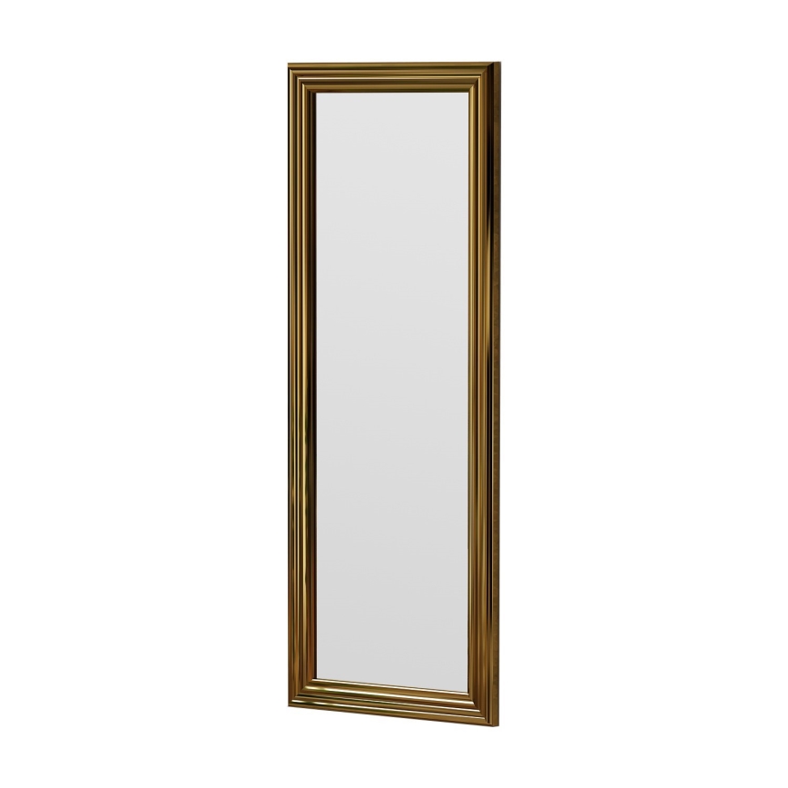 Wall mirror SMOOTH 105x40 cm gold